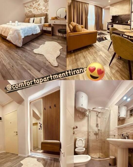 Comfort Apartment Tirane Eksteriør bilde